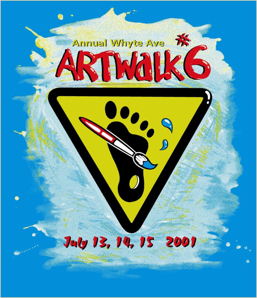 Art Walk year six poster