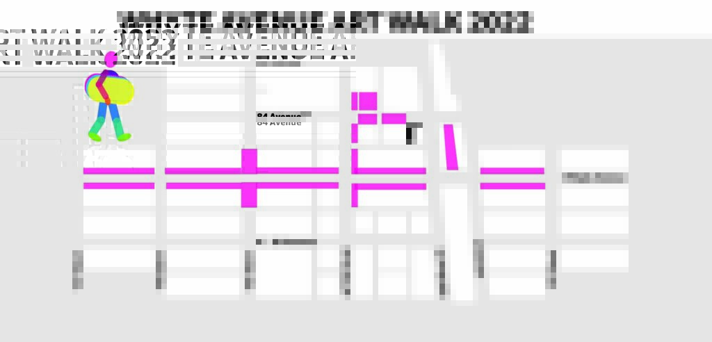 Map of Art Walk locations